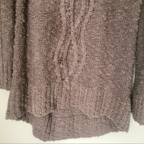 Anthropologie Moth Nubby Chunky Cowl Knit Sweater - Picture 9 of 16